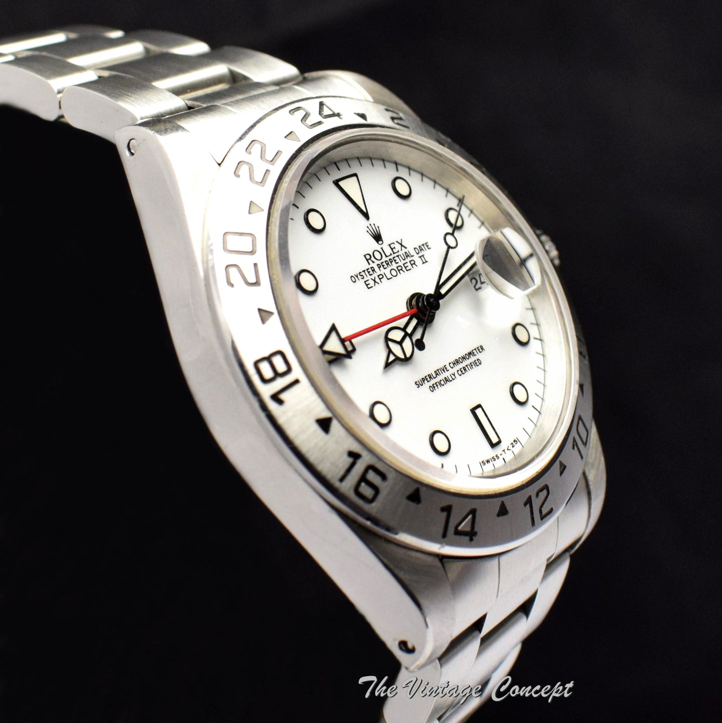 Rolex Explorer II White Dial 16570 w/ Original Paper (SOLD)