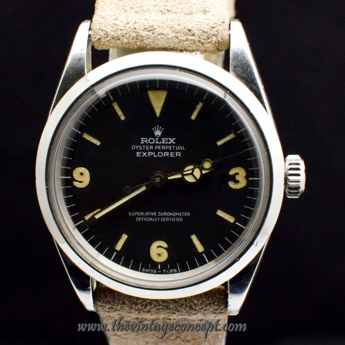 Rolex Explorer Matte Dial Fat Font 1016 ( SOLD )