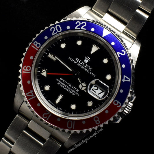 Rolex GMT-Master Pepsi 16700 w/ Original Paper (SOLD)