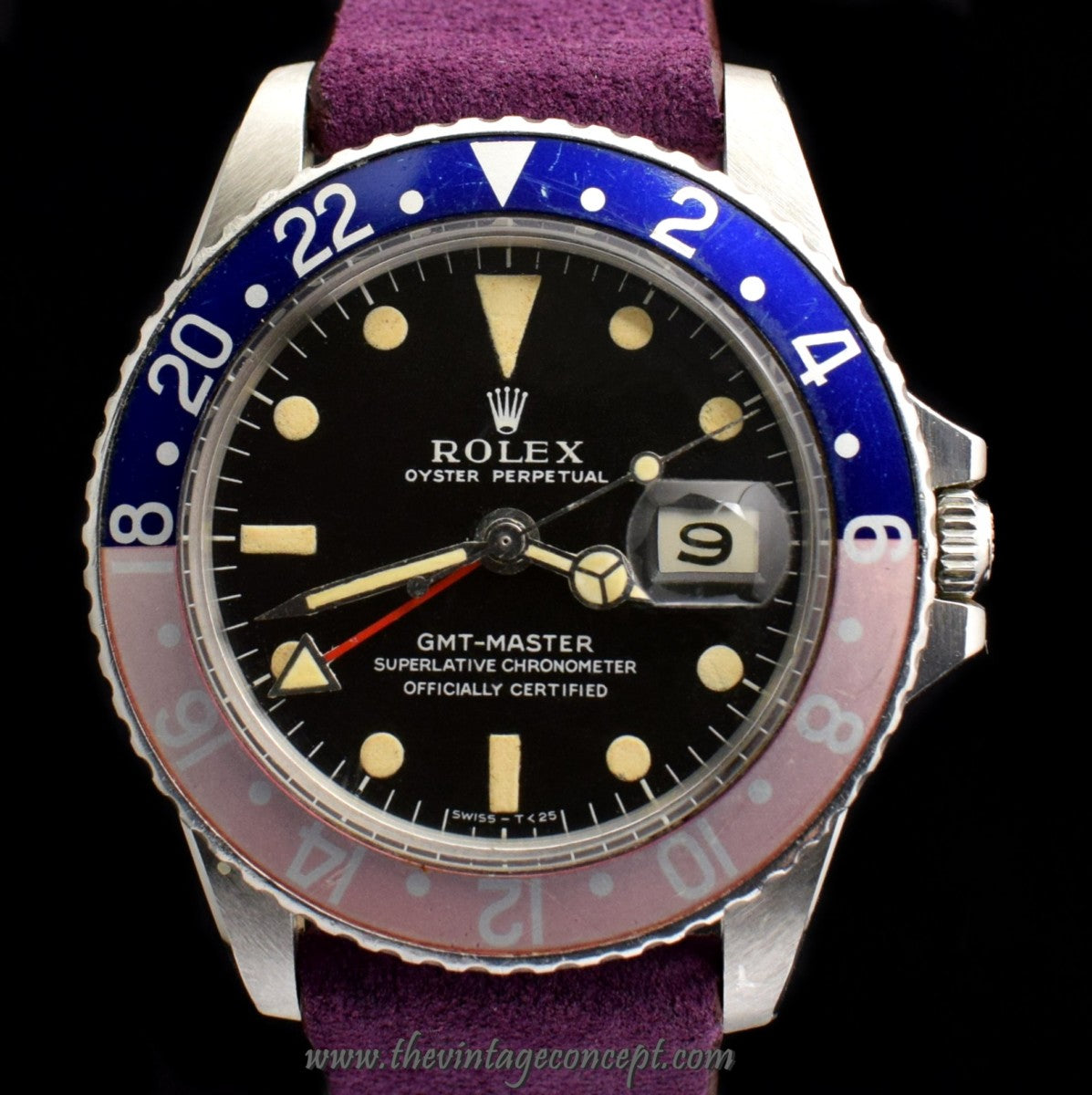 Rolex GMT-Master Matte Dial "Long E" 1675 (SOLD)