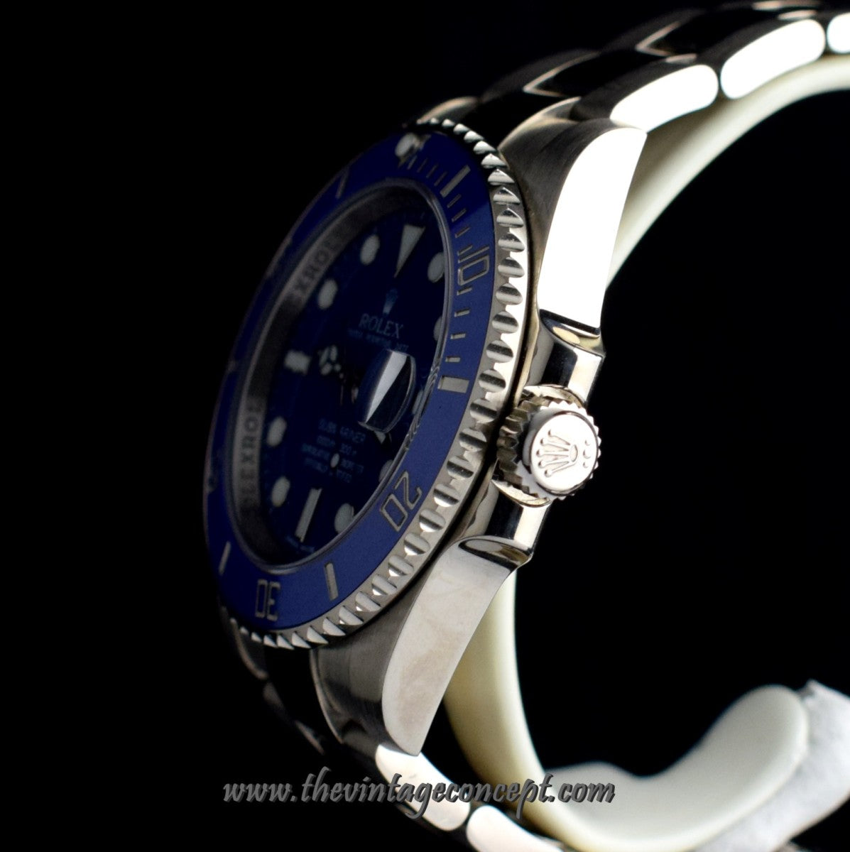 Rolex Submariner White Gold Blue Dial 116619LB w/ Card & Tag (SOLD)