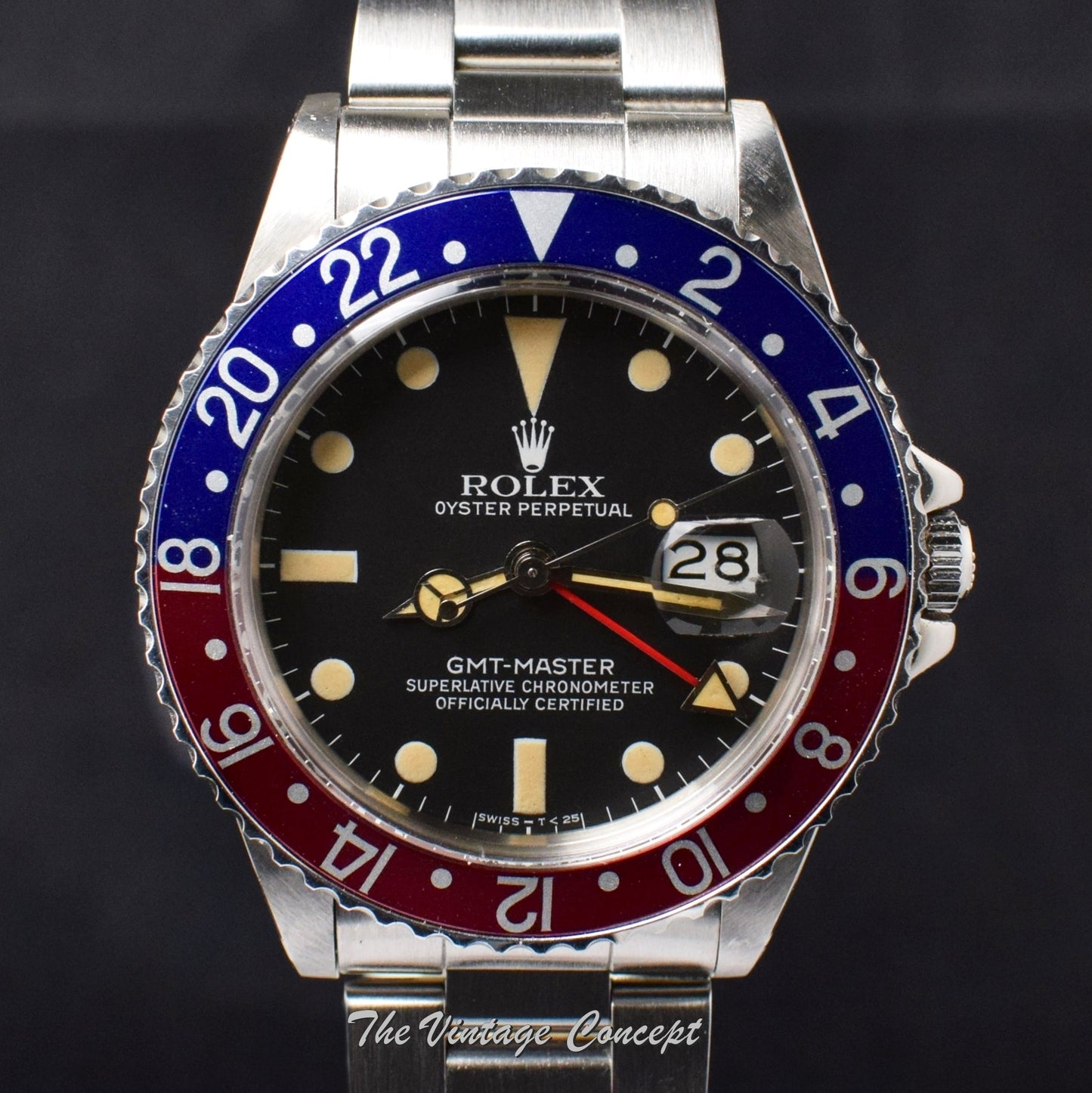 Rolex GMT-Master Matte Dial 16750 w/ Service Records (SOLD)