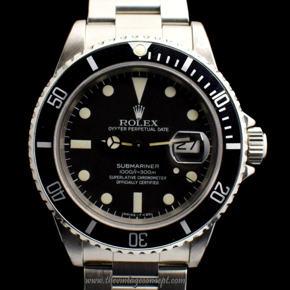 Rolex Submariner Matte Dial 16800 (Box Set) (SOLD)