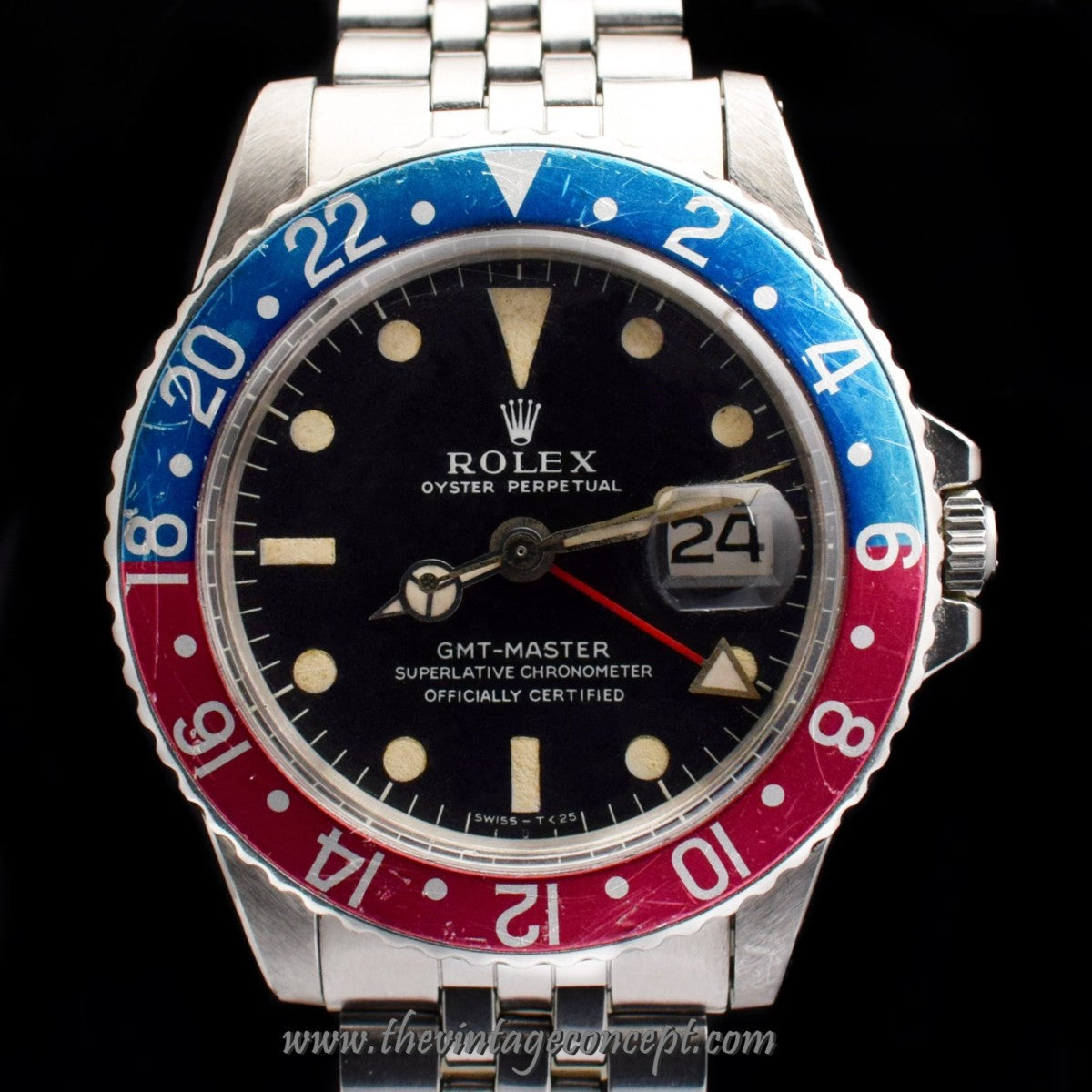 Rolex GMT Master Matte Dial 1675 with Service Paper (SOLD)