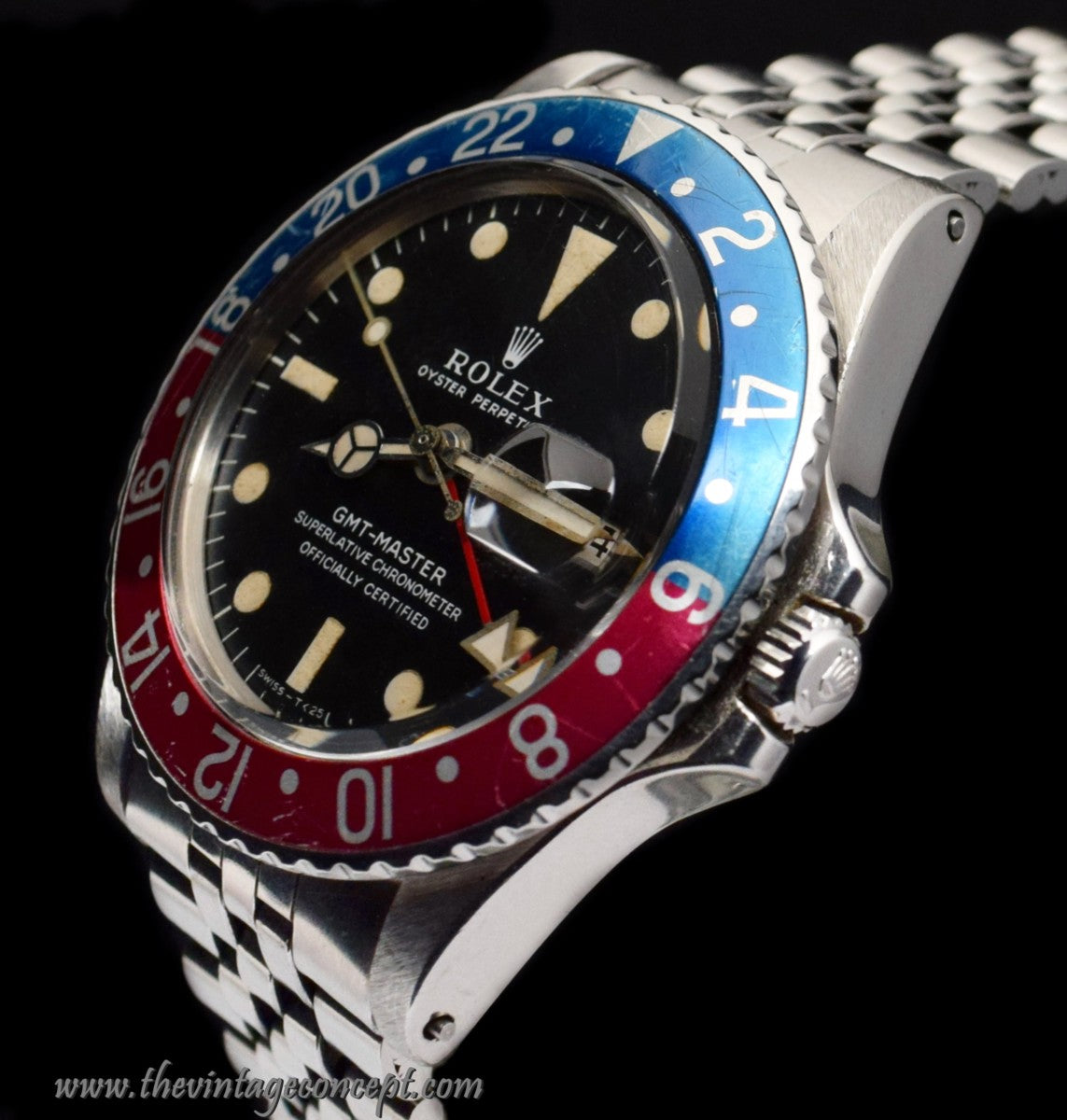 Rolex GMT Master Matte Dial 1675 with Service Paper (SOLD)