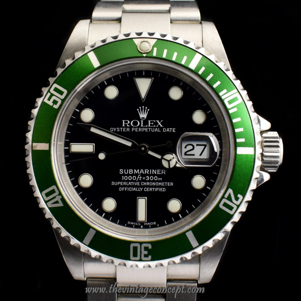 Rolex Submariner 50th Anniversary 16610LV (Full Set) (SOLD)