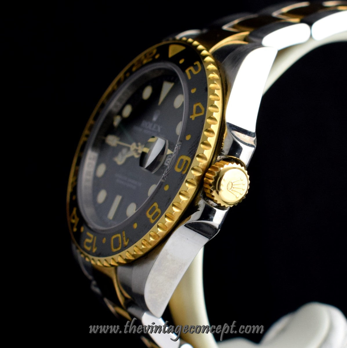 Rolex GMT Master II YG/SS 116713 w/ Original Paper & Tag   ( SOLD )