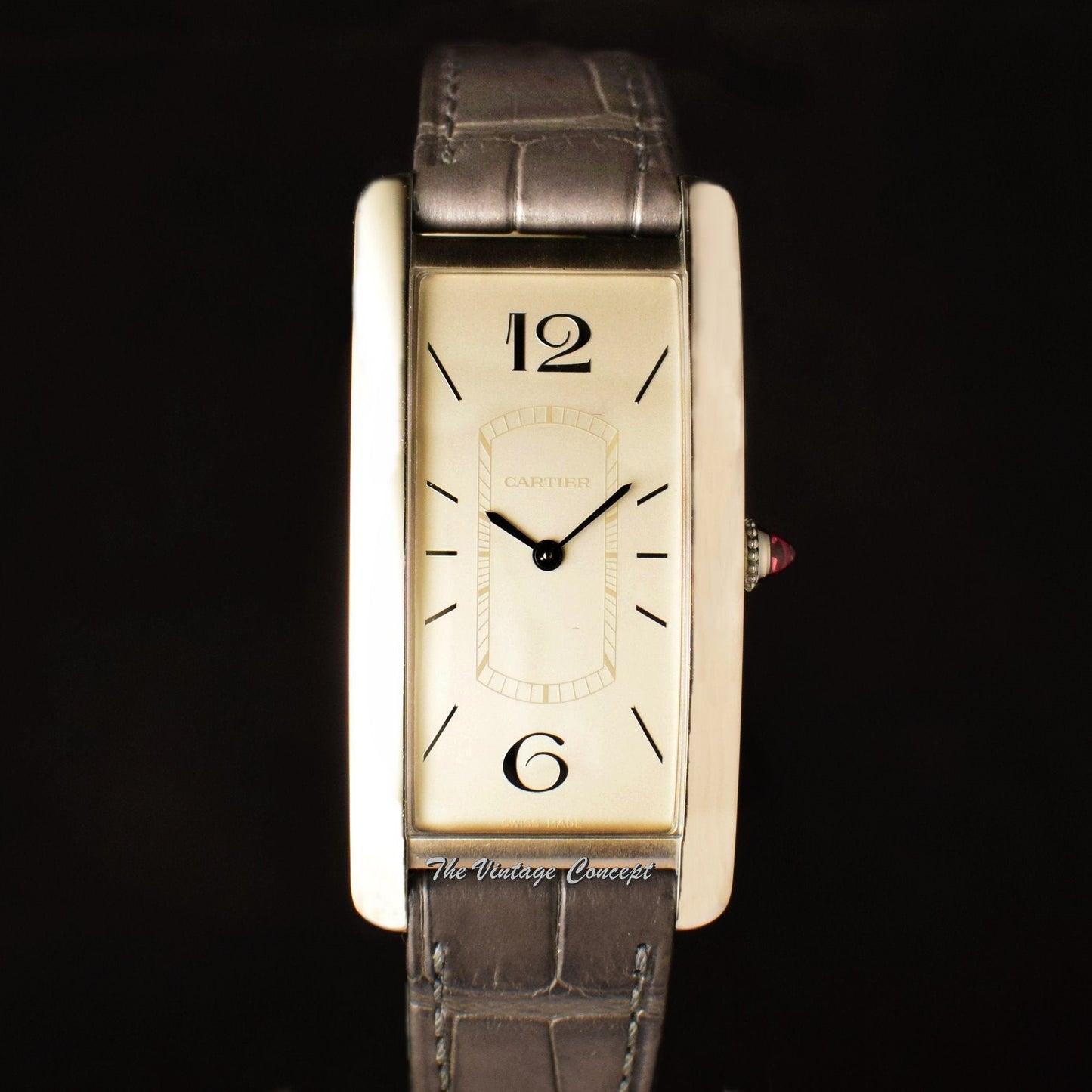 Cartier Platinum Tank Cintree Limited Edition WGTA0027 4124 (Full Set) (SOLD)