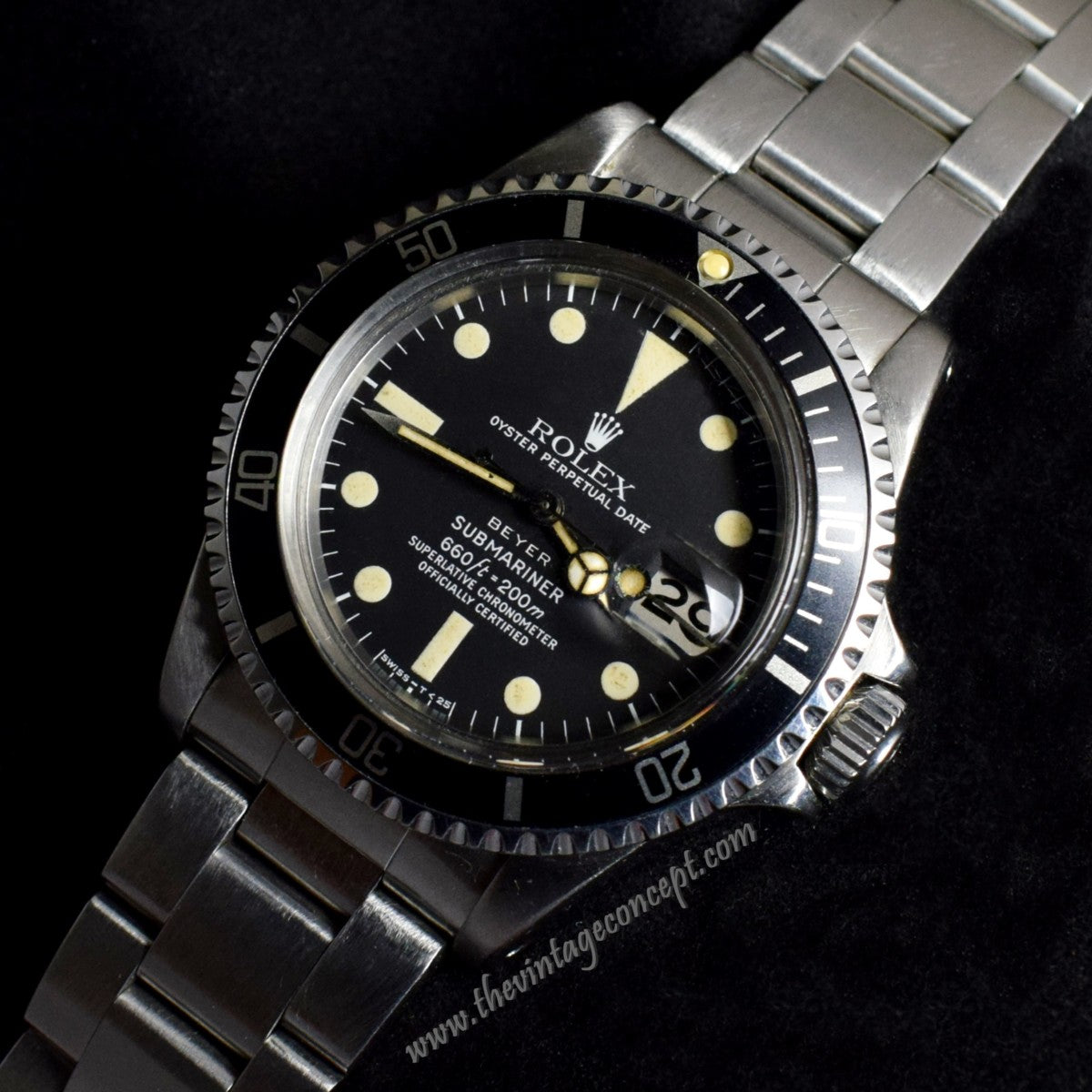 Rolex Submariner Beyer Matte Dial 1680 w/ Letter   ( SOLD )