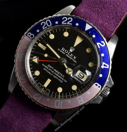 Rolex GMT-Master Matte Dial "Long E" 1675 (SOLD)