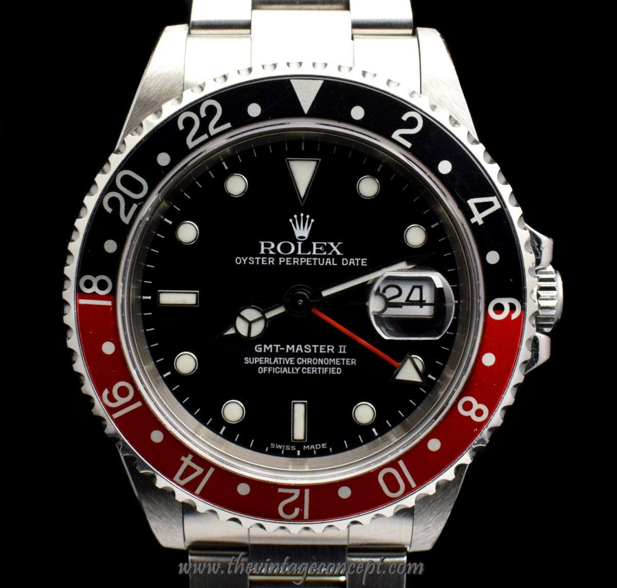 Rolex GMT-Master II Coke Unpolished Case 16710  (SOLD)