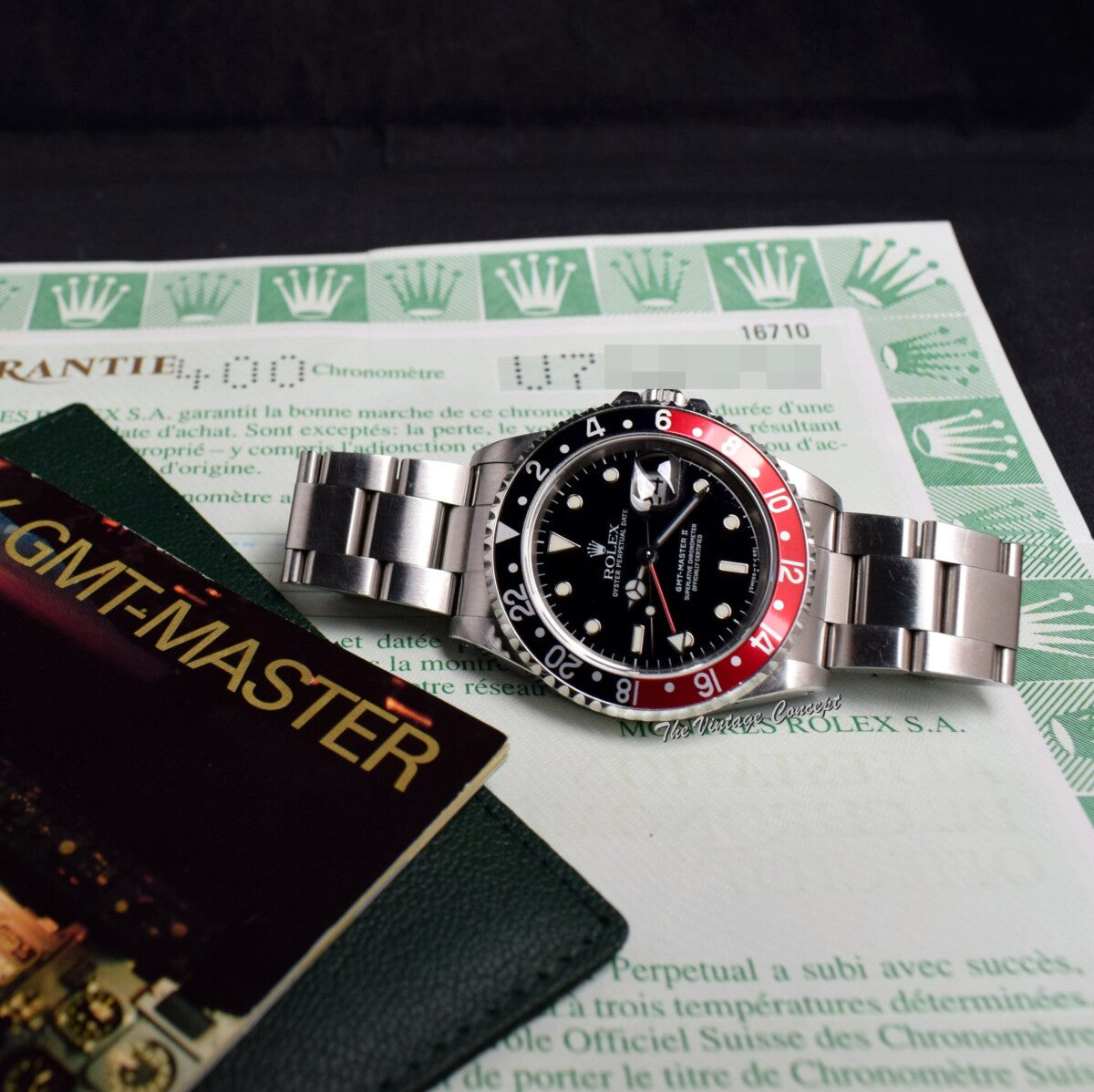 Rolex GMT-Master II Coke 16710 w/ Original Paper (SOLD)