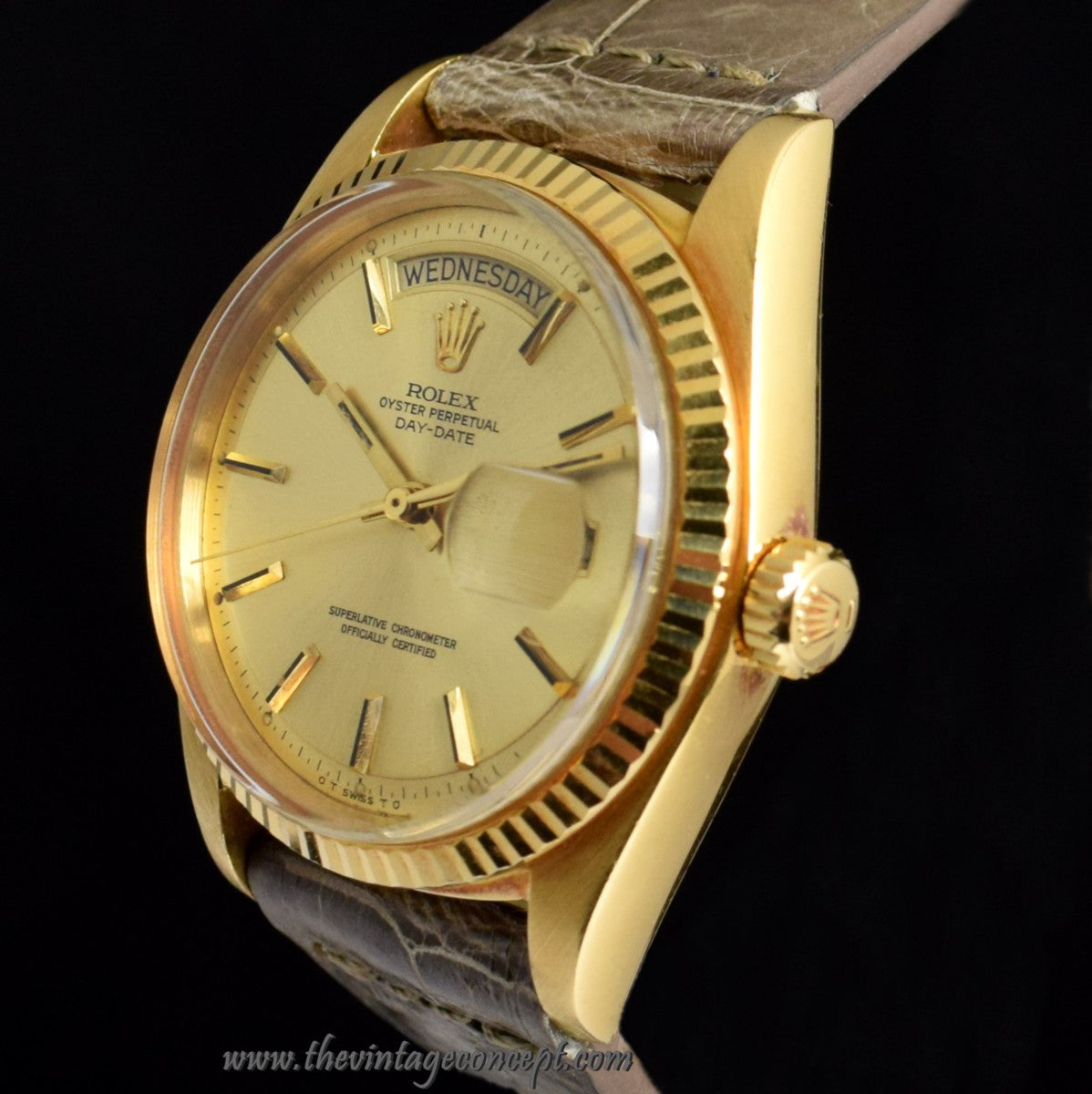 Rolex Day-Date 18K Yellow Gold Champagne Dial 1803 (SOLD)