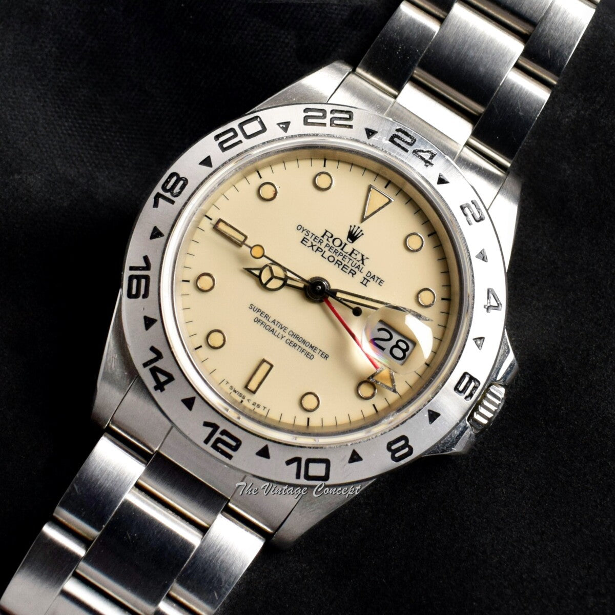 Rolex Explorer II Polar Creamy Dial 16550 w/ Original Paper (SOLD)