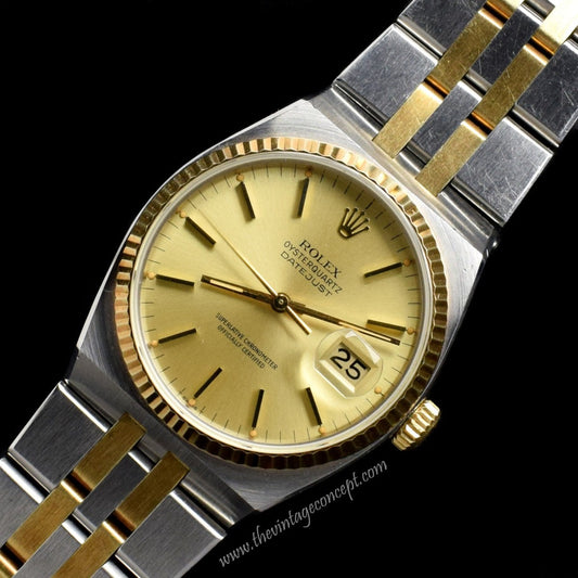 Rolex Datejust Two-Tones Oysterquartz 17013 w/ Original Paper (SOLD)