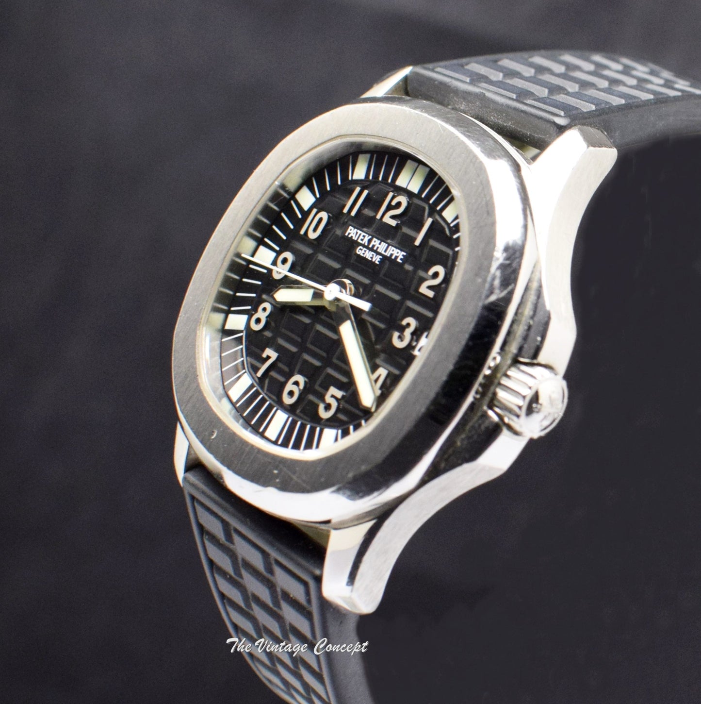 Patek Philippe Aquanaut Black Dial 5066A-001 (Full Set) (SOLD)