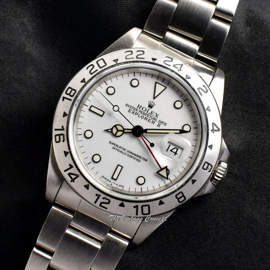 Rolex Explorer II White Dial 16570 (SOLD)