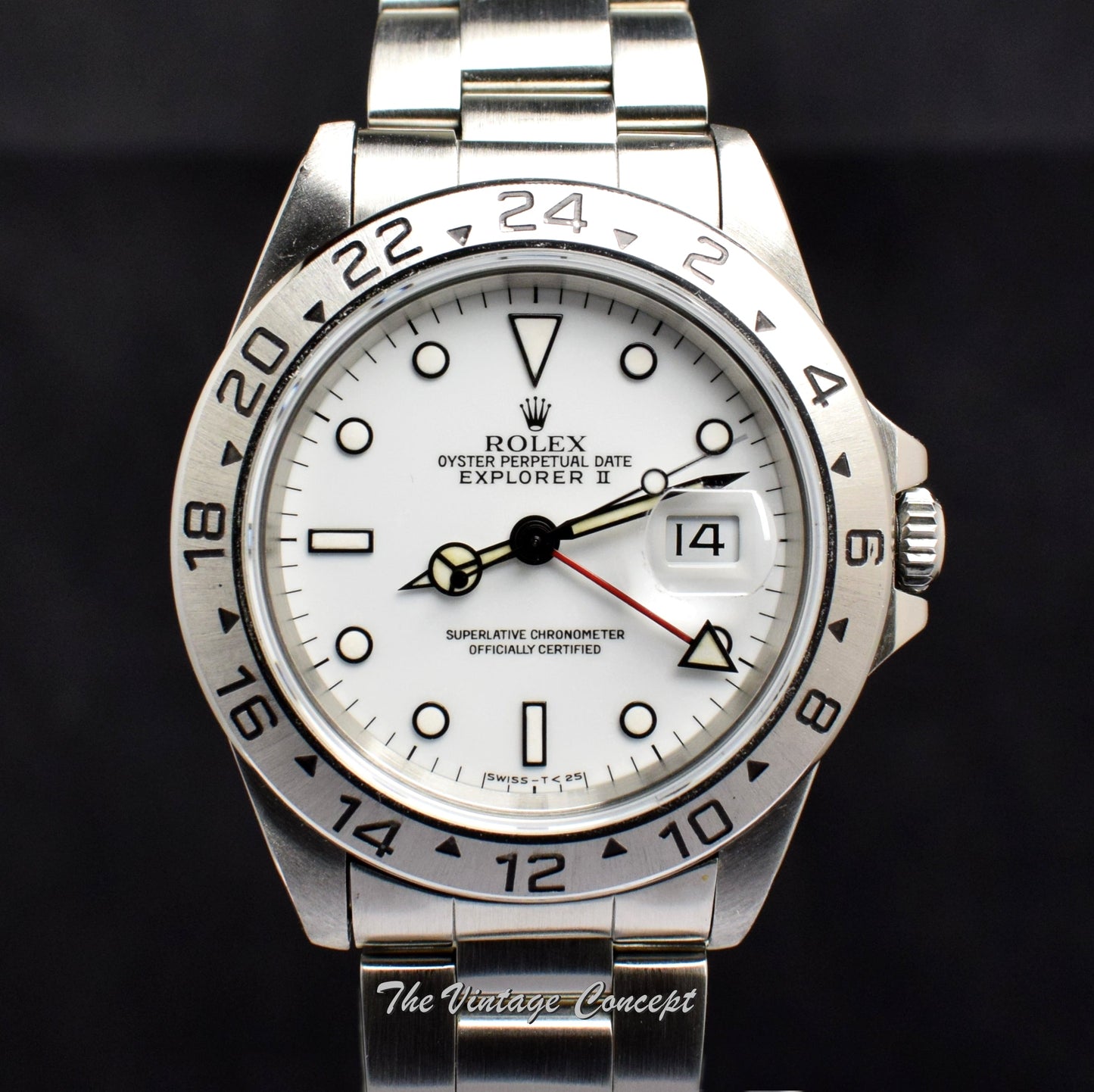 Rolex Explorer II White Dial 16570 (SOLD)