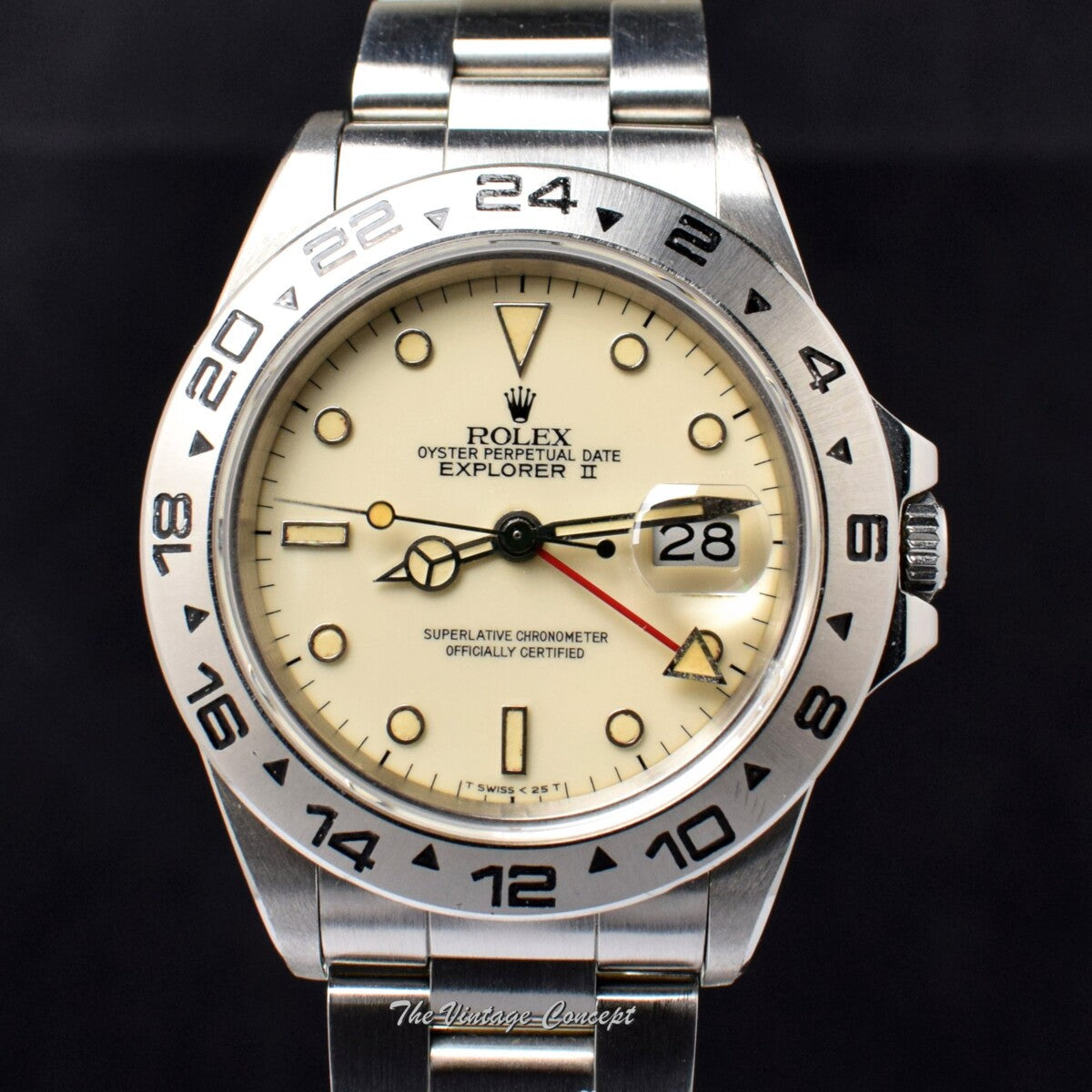 Rolex Explorer II Polar Creamy Dial 16550 w/ Original Paper (SOLD)