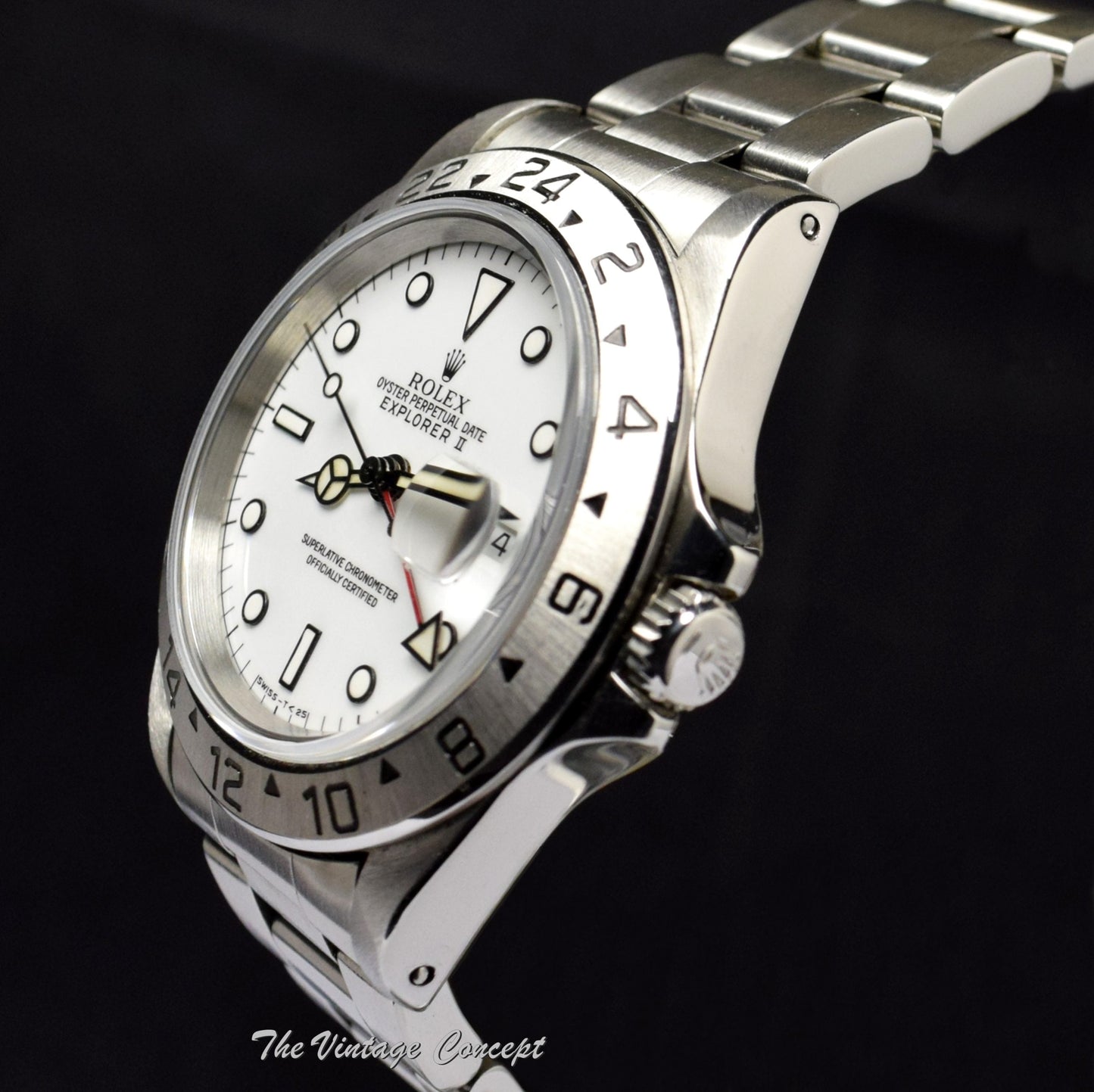 Rolex Explorer II White Dial 16570 (SOLD)