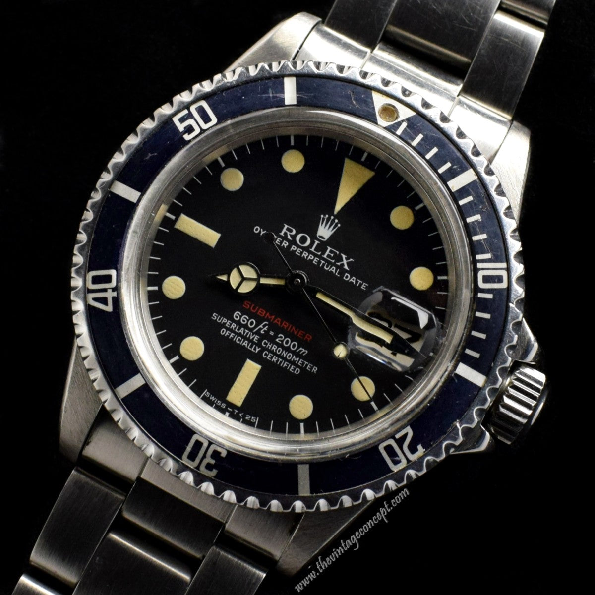 Rolex Submariner Single Red MK V 1680 w/ Original Punched Paper (SOLD)