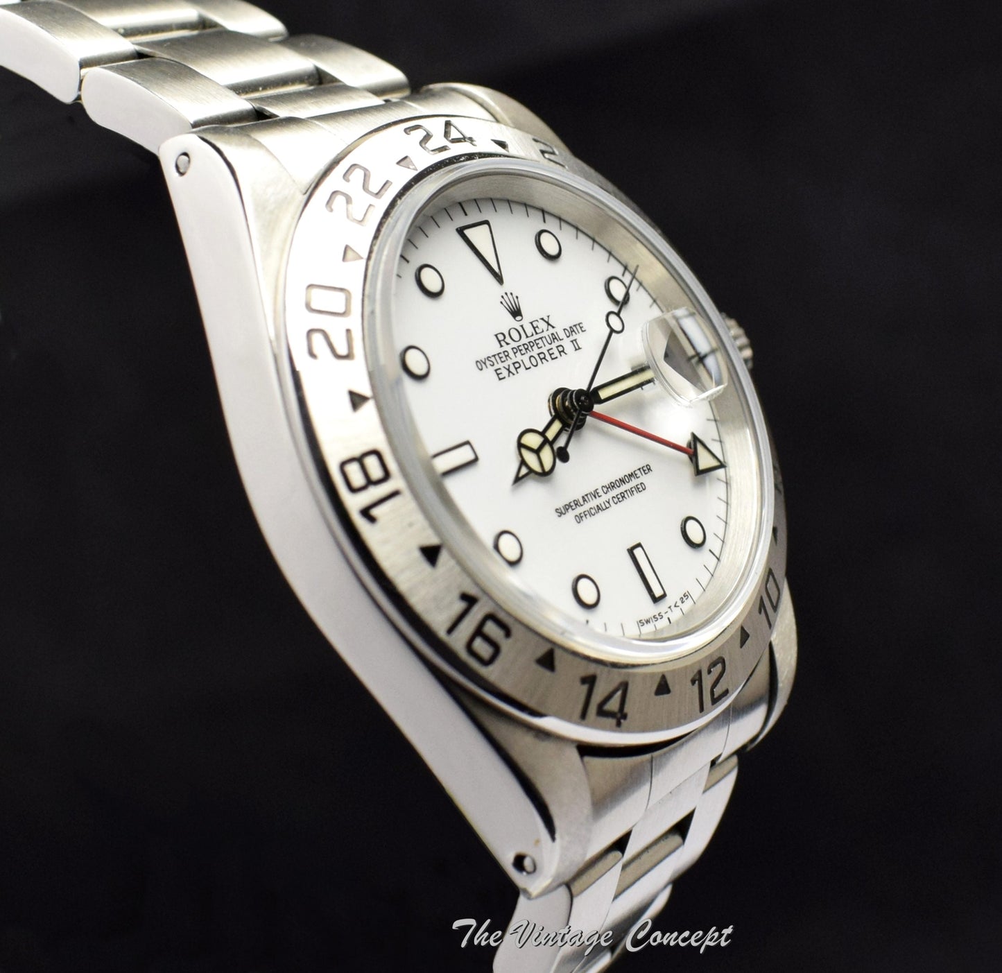 Rolex Explorer II White Dial 16570 (SOLD)