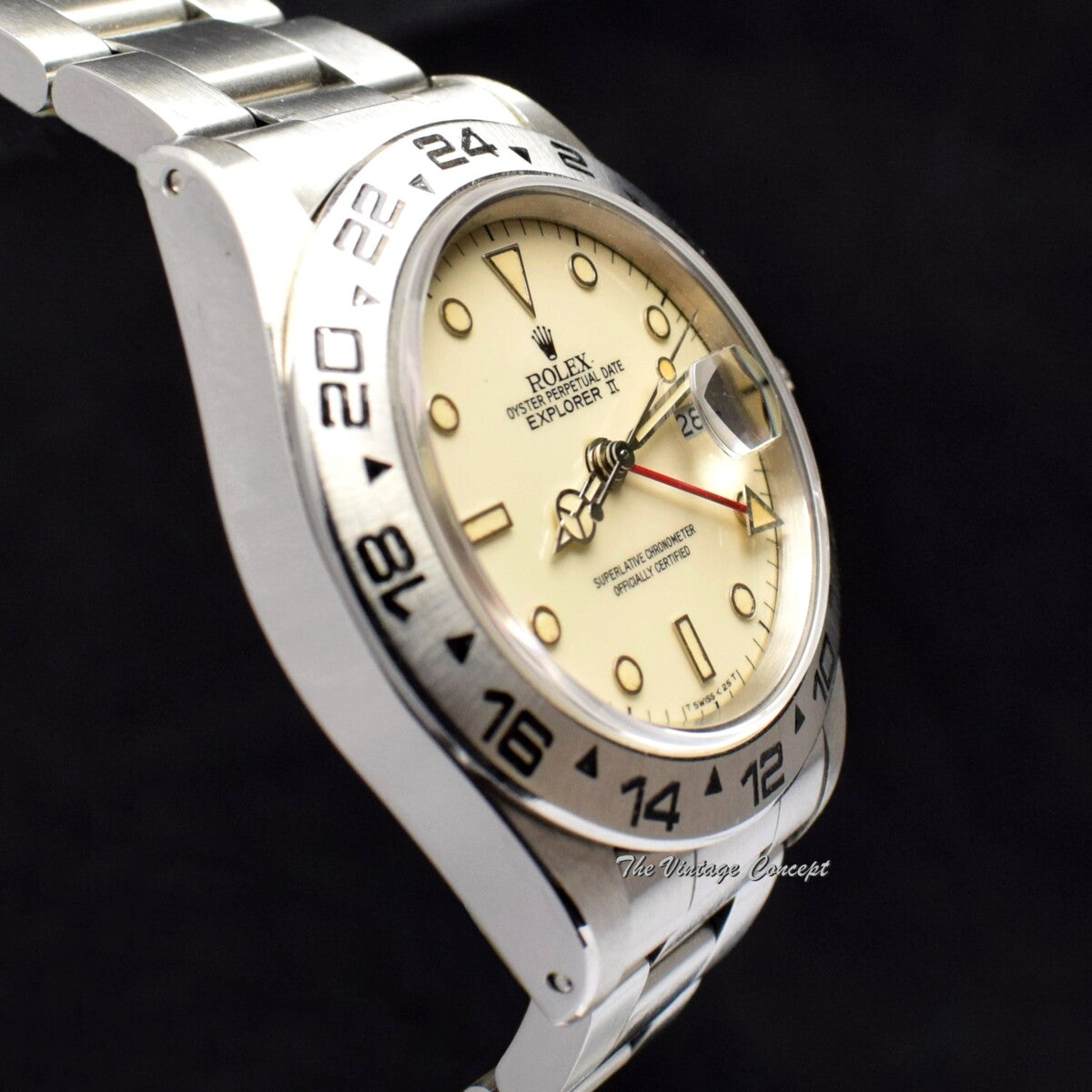 Rolex Explorer II Polar Creamy Dial 16550 w/ Original Paper (SOLD)