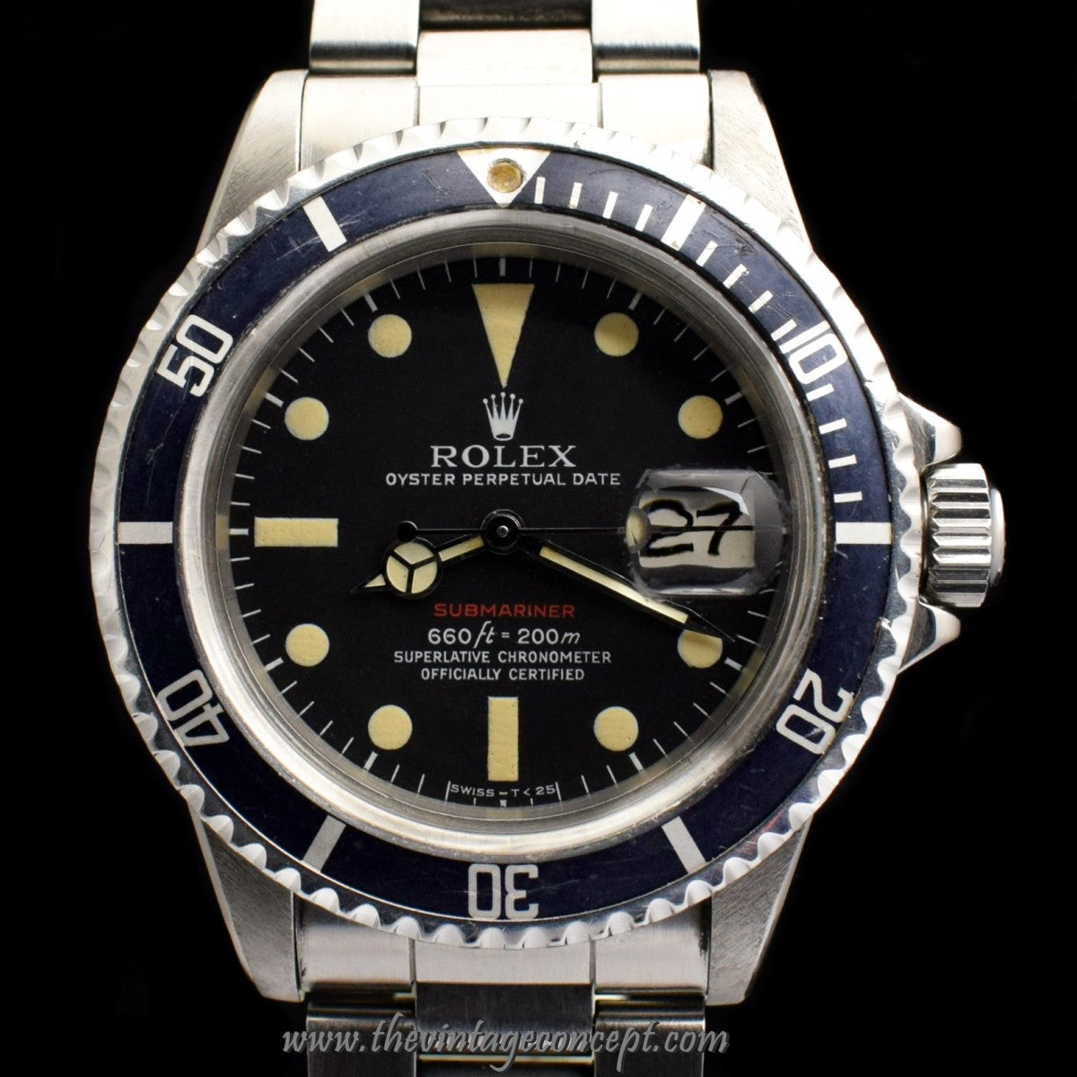 Rolex Submariner Single Red MK V 1680 w/ Original Punched Paper (SOLD)