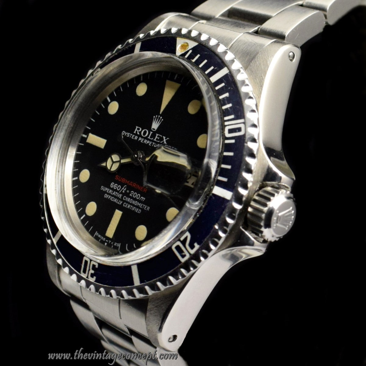 Rolex Submariner Single Red MK V 1680 w/ Original Punched Paper (SOLD)