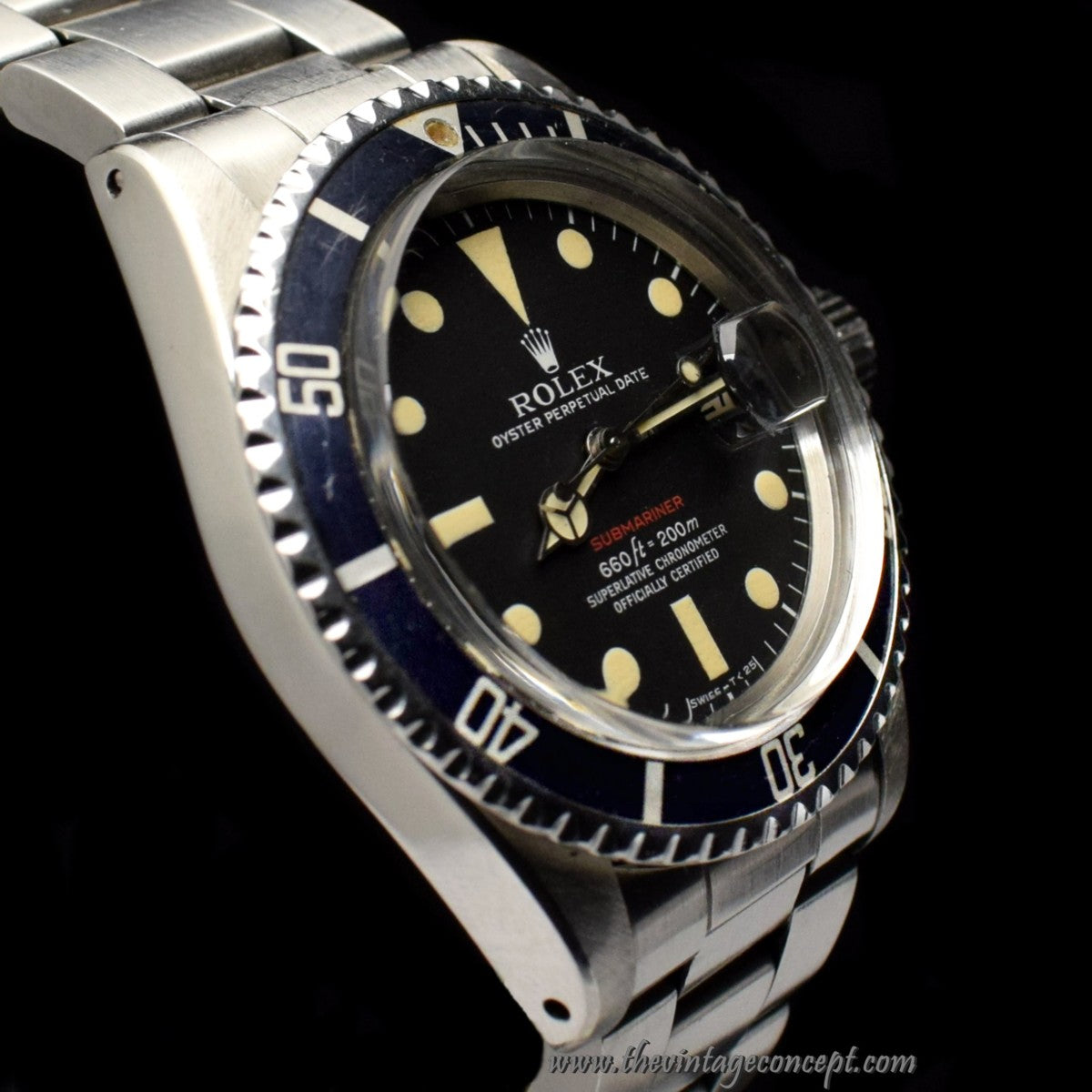 Rolex Submariner Single Red MK V 1680 w/ Original Punched Paper (SOLD)