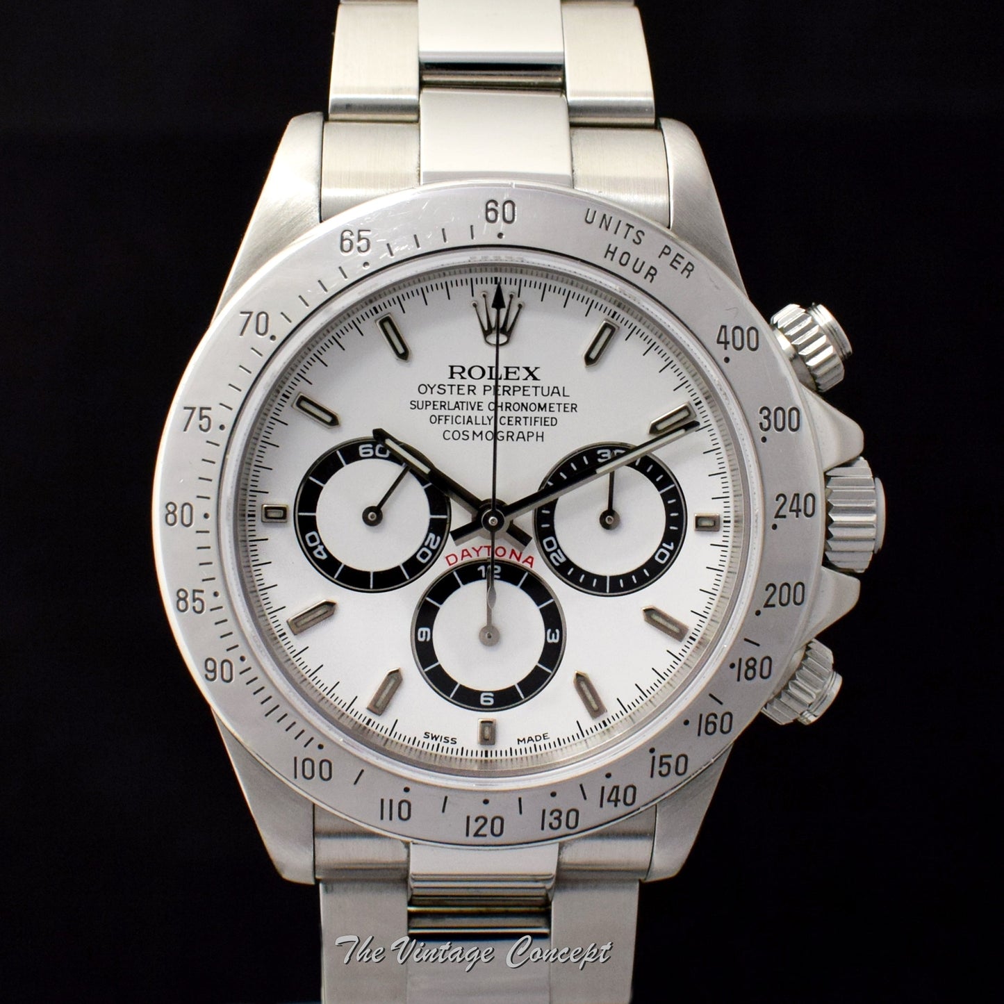 Rolex Daytona White Dial "P Series" 16520 w/ Service Paper (SOLD)