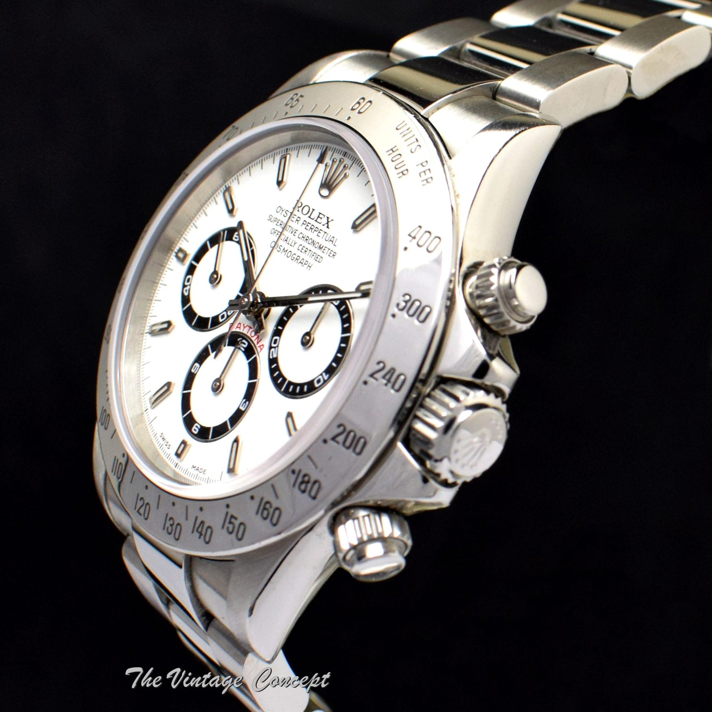 Rolex Daytona White Dial "P Series" 16520 w/ Service Paper (SOLD)