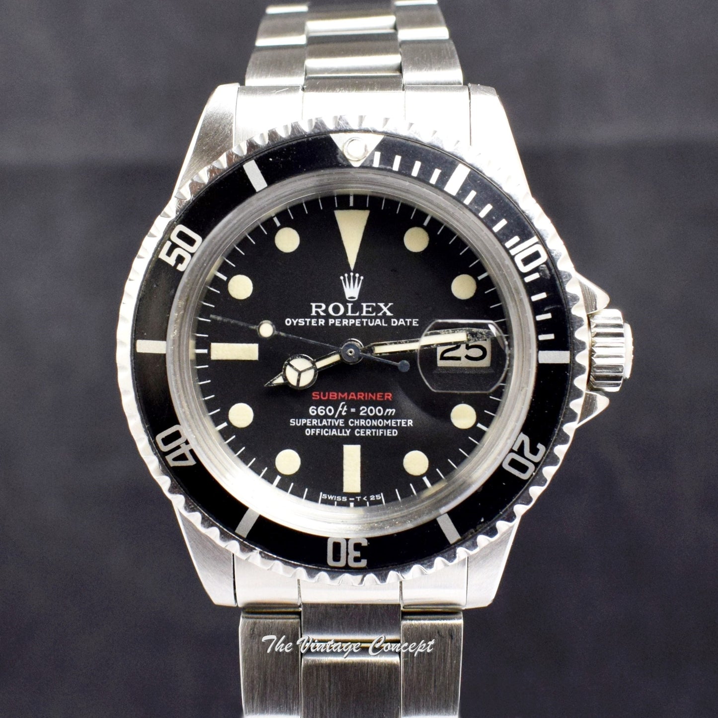 Rolex Submariner Single Red MK V 1680 (SOLD)