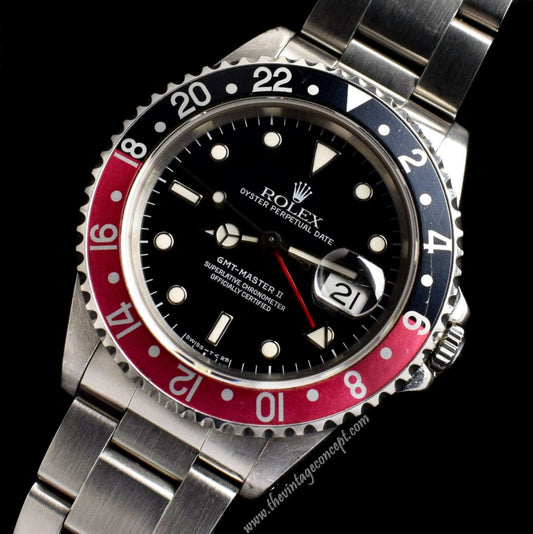 Rolex GMT-Master II Coke 16710 w/ Original Paper (SOLD)