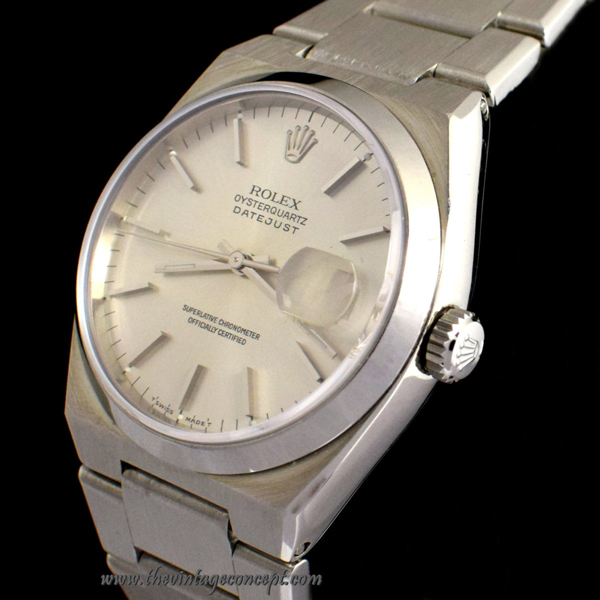 Rolex Oysterquartz Datejust Silver Dial 17000 (SOLD)