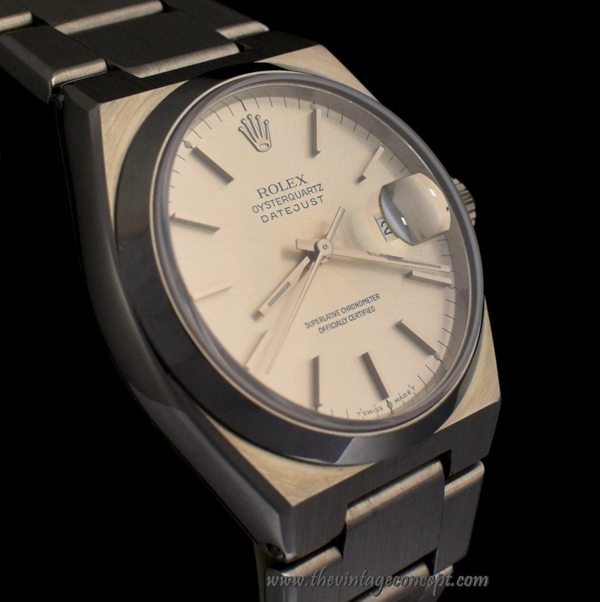 Rolex Oysterquartz Datejust Silver Dial 17000 (SOLD)