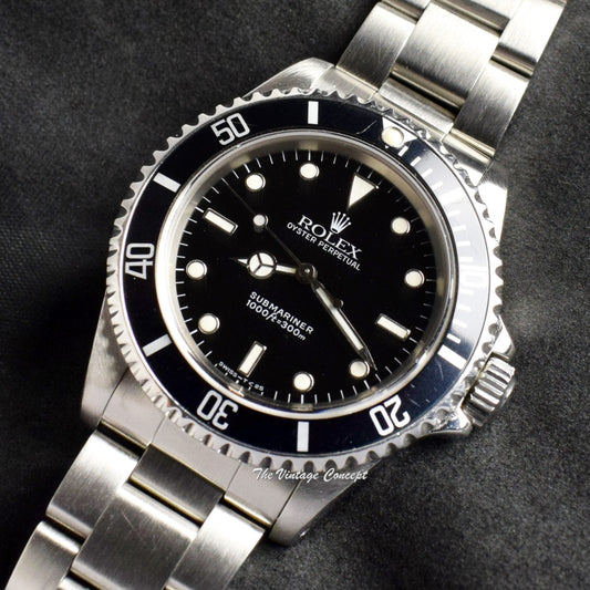 Rolex Submariner No Date 14060 w/ Original Paper & Tags (SOLD)