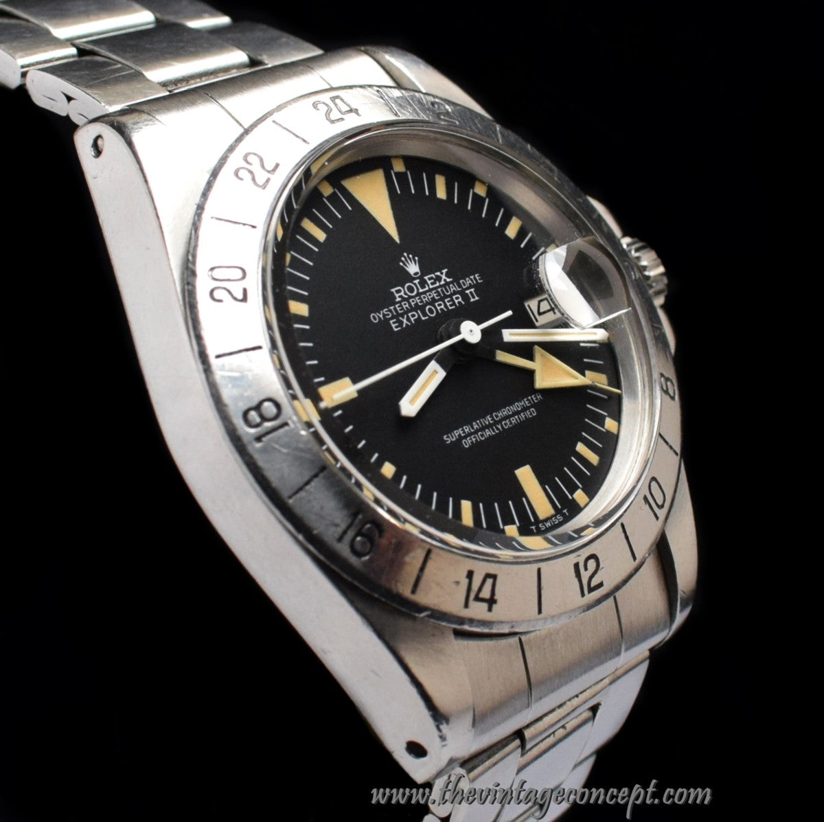 Rolex Explorer II Straight Hand 1655 w/ Service Paper (SOLD)