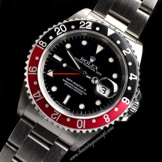 Rolex GMT-Master II Coke 16710 w/ Original Paper (SOLD)