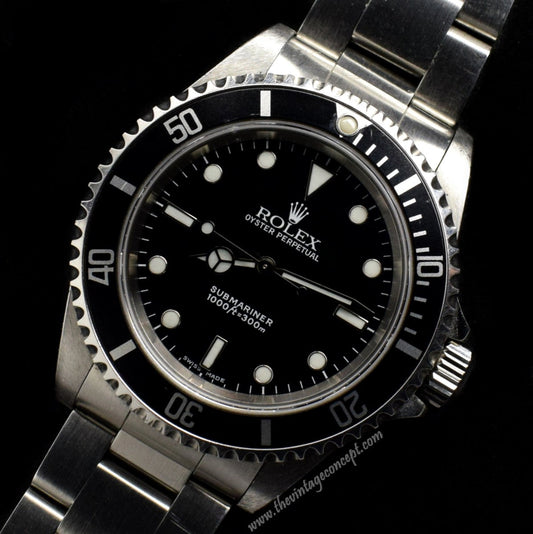 Rolex Submariner No Date 14060M w/ Original Paper (SOLD)