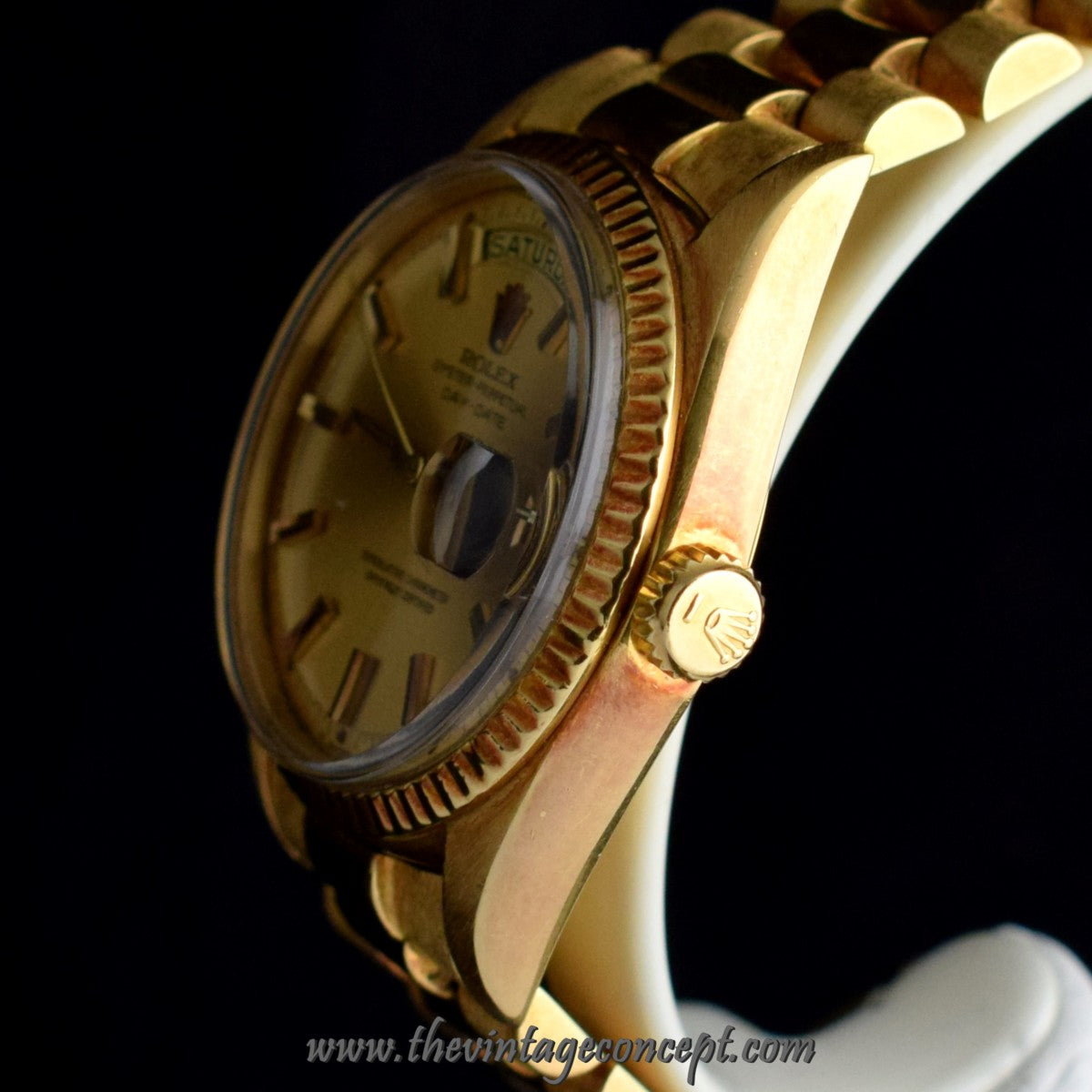 Rolex Day-Date 18K YG Gold Dial 1803 w/ Original Punched Paper (SOLD)