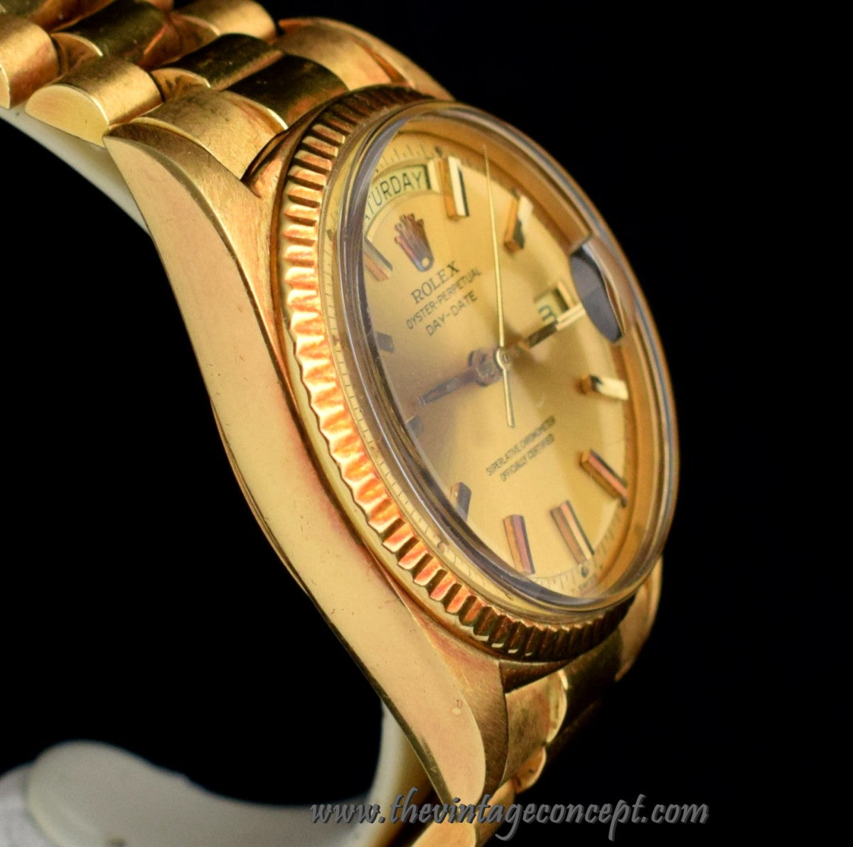 Rolex Day-Date 18K YG Gold Dial 1803 w/ Original Punched Paper (SOLD)