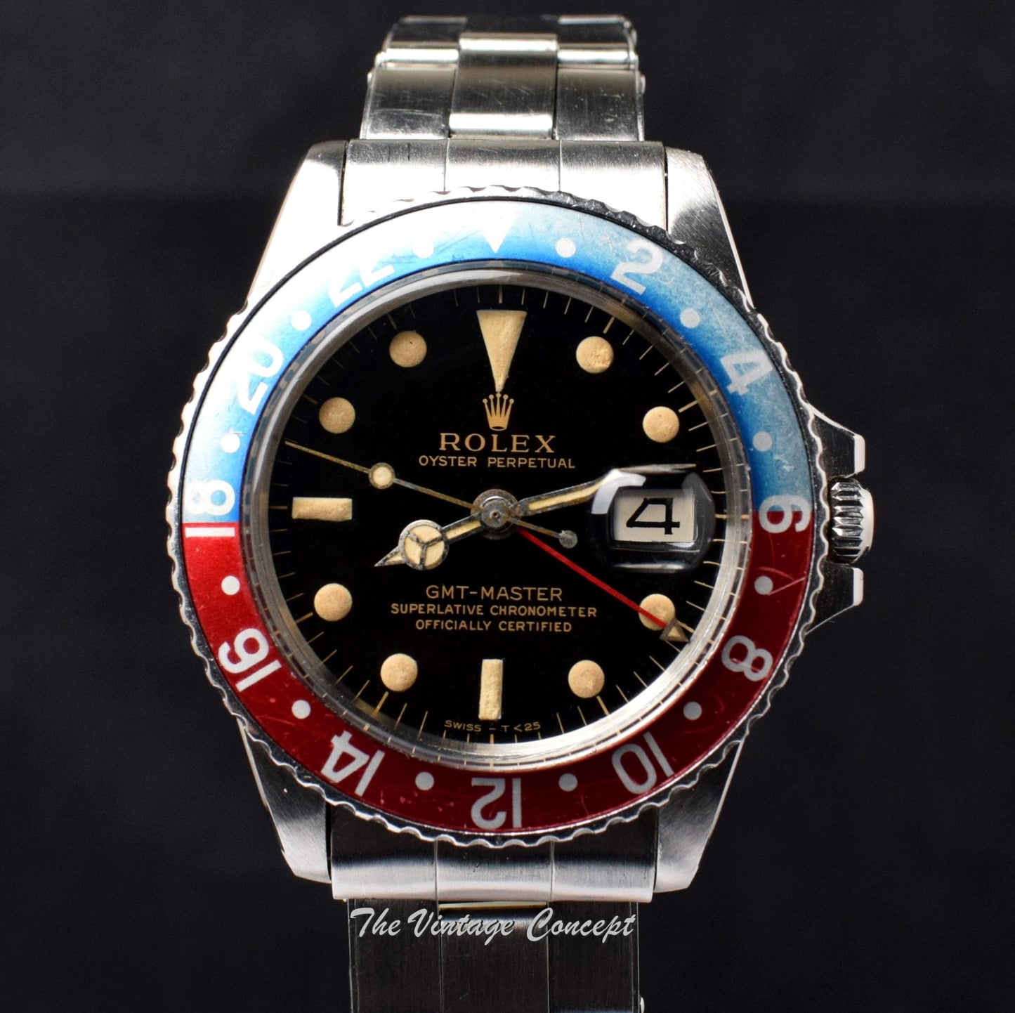 Rolex GMT-Master Gilt Dial 1675 (SOLD)