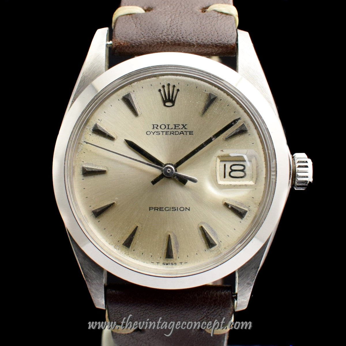 Rolex Oysterdate Silver Dial 6694  (SOLD)