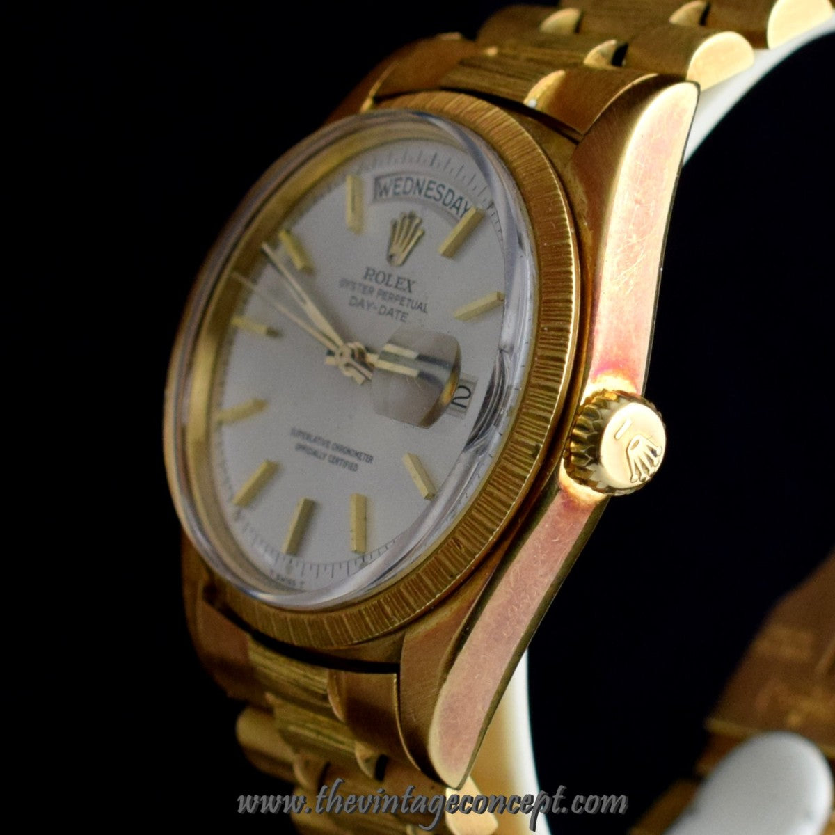 Rolex Day-Date 18K YG Silver Dial 1807 (SOLD)