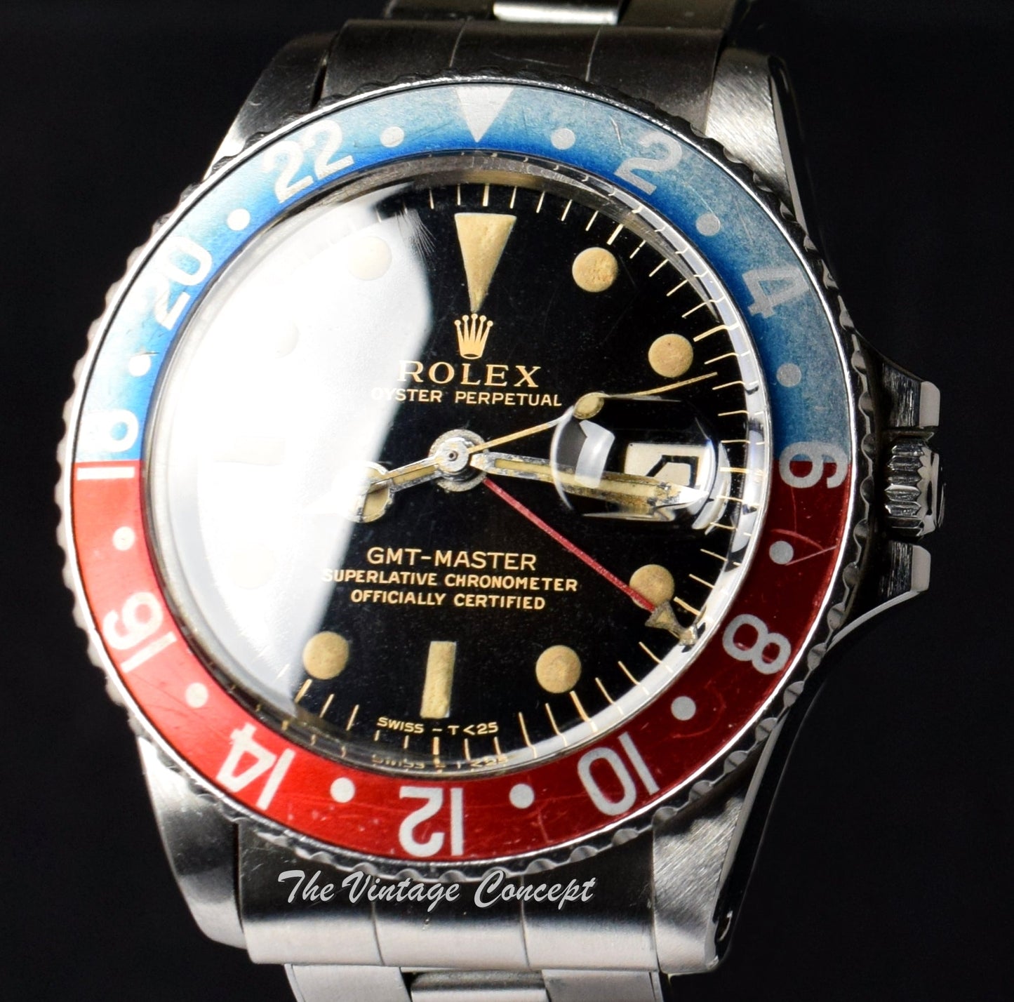 Rolex GMT-Master Gilt Dial 1675 (SOLD)