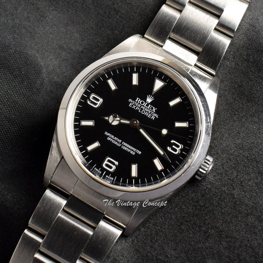 Rolex Explorer I 14270 w/ Original Paper