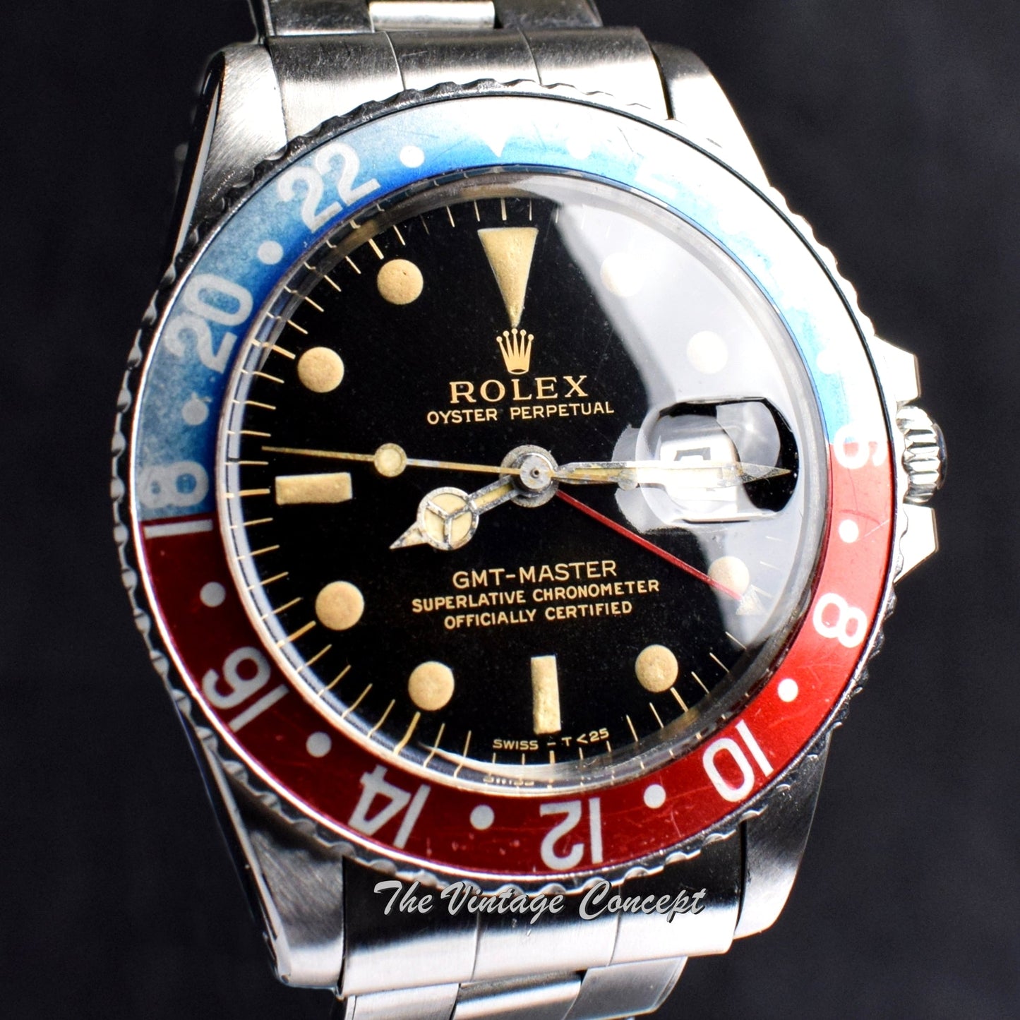 Rolex GMT-Master Gilt Dial 1675 (SOLD)