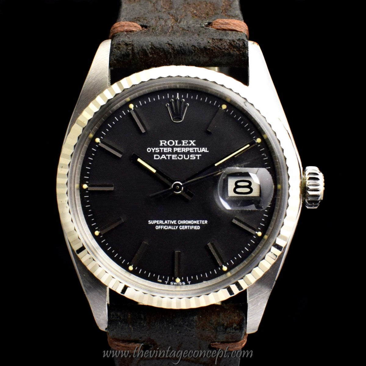 Rolex Datejust Matte Dial 1601 w/ Double Papers (SOLD)