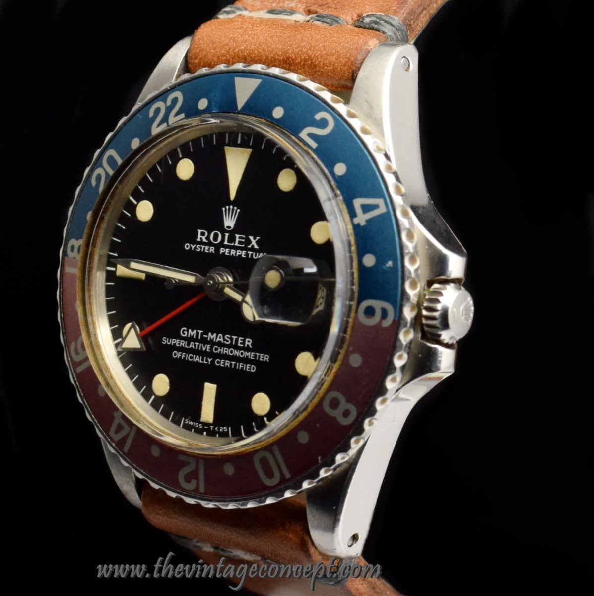 Rolex GMT Master Slightly Tropical Matte Dial 1675  (SOLD)